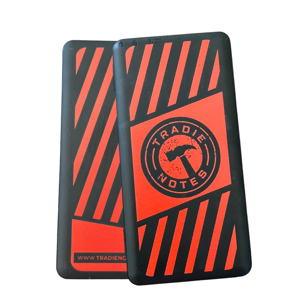 Tradie Notes Writing Pad and Calculator