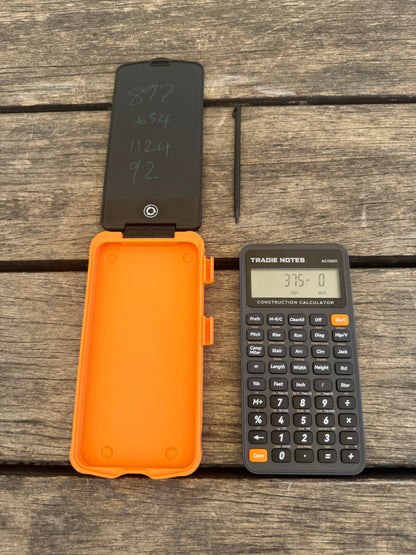 Tradie Notes 4.0 Construction Calculator + Epad