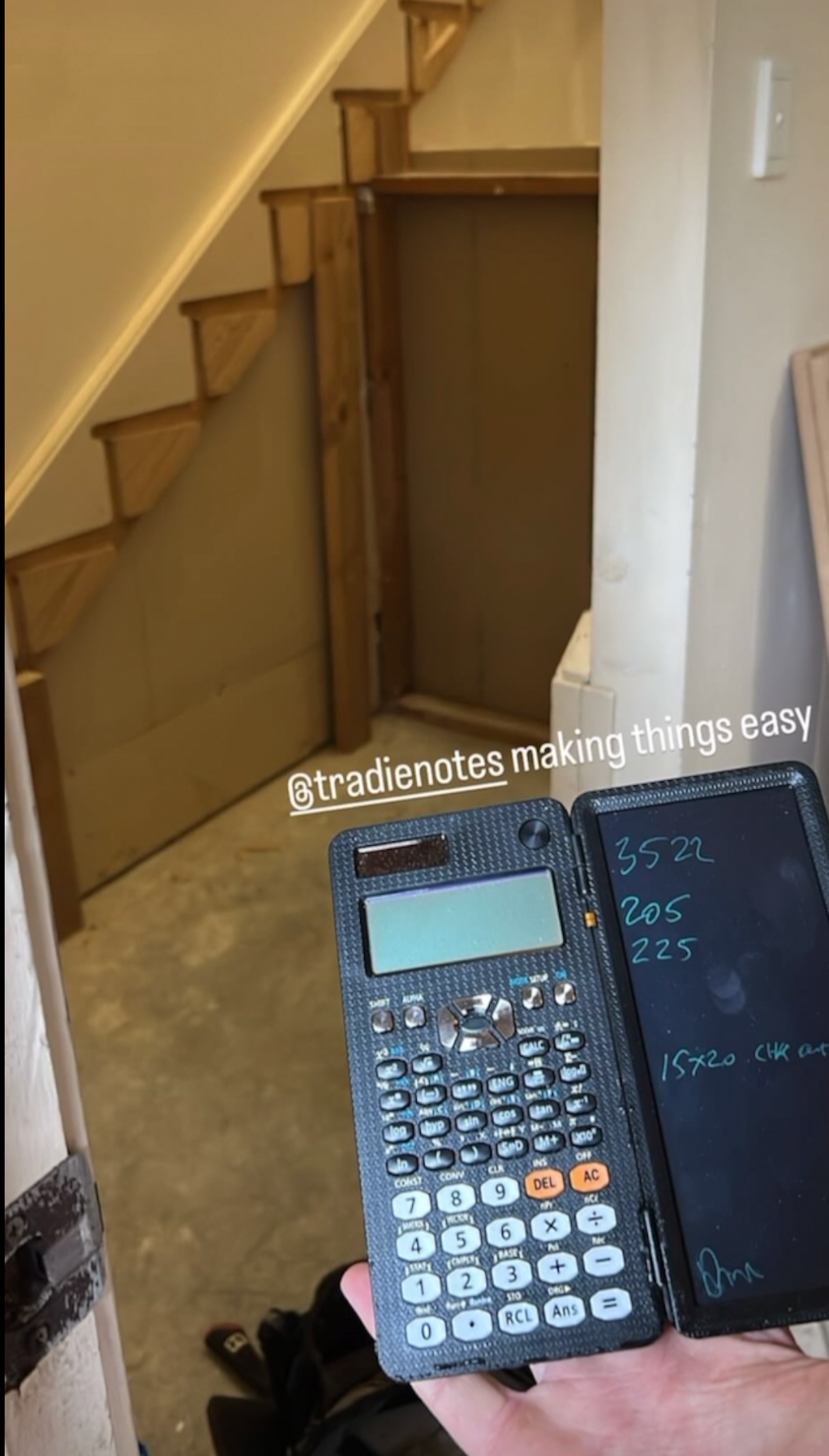 TRADIE NOTES