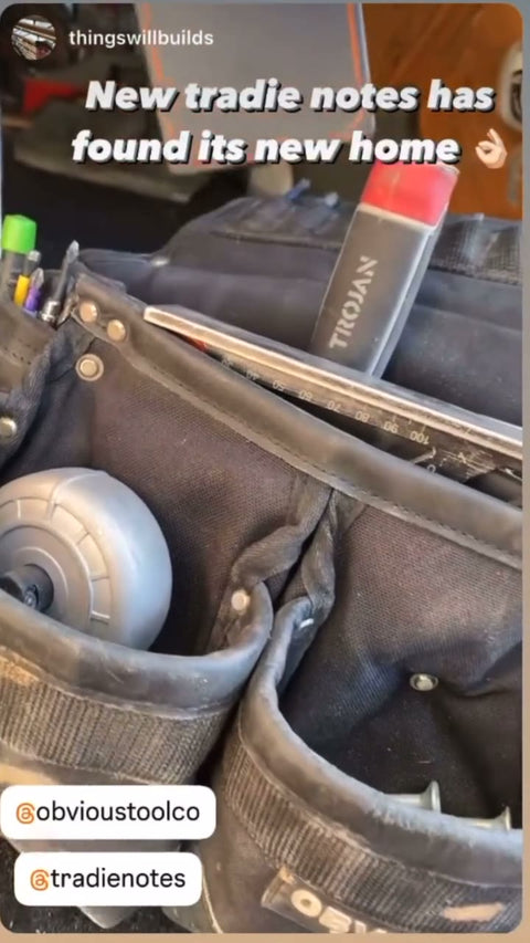 @thingswillbuilds — tool belt fit-out