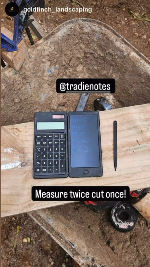 @goldfinch_landscaping — measure twice